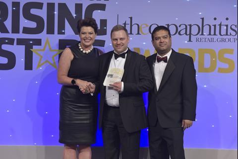 Mark Dalgarno from Maplin Electronics won the award for Customer Service Team/Individual of the Year